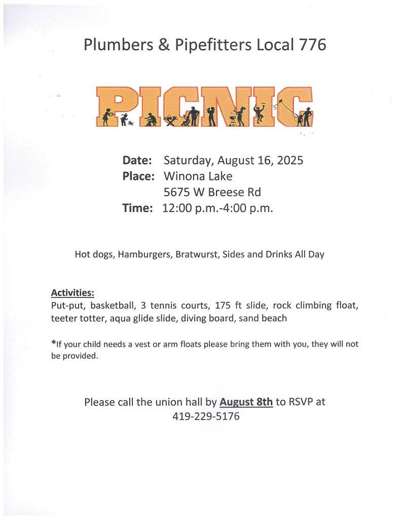 2025 Picnic Flyer